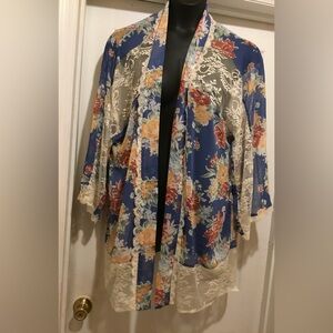 Laurie Felt Multicolor Floral Topper